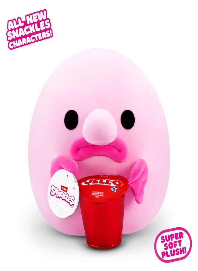 سناكيلس دمية سناكلز المرخصة من السلسلة 3، دمية قطيفة مقاس 14 بوصة (MAX) من إنتاج ZURU، دمية قطيفة مع ملحق مرخص من علامة سناكلز التجارية - Image 3